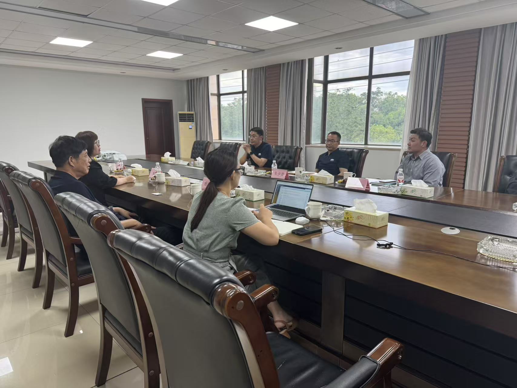 深化合作谋共赢｜博思格高管团队莅临我司参观交流